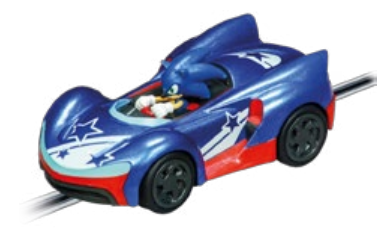 Carrera GO! 64233 - PRE-ORDER NOW! - Sonic the Hedgehog - Stars - 1/43 scale